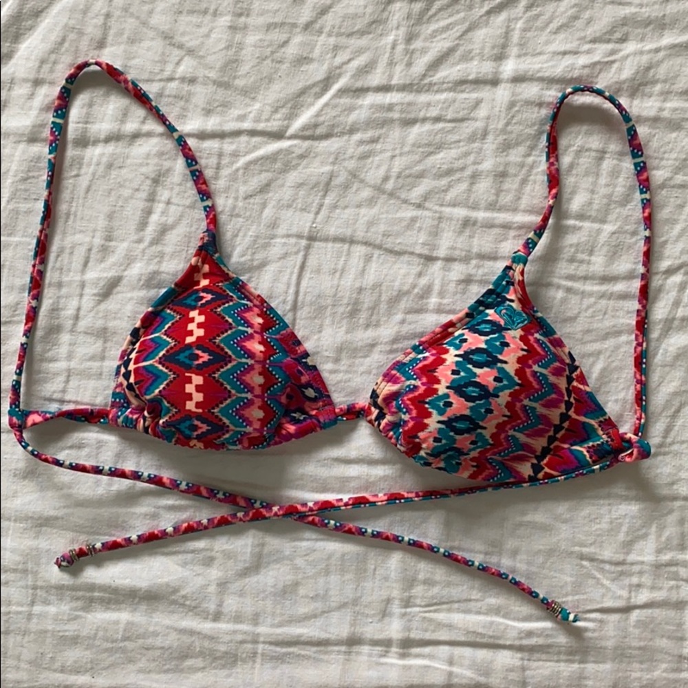 Roxy Over The Shoulder Triangle bikini top